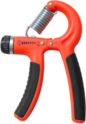 

Bruzone Premium Adjustable A01 Hand Grip/Fitness Grip(Orange, Black)
