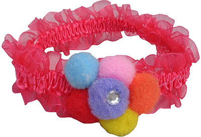 

Trendeela.com Feriha - Pom Pom Head Band(Pink, Multicolor)