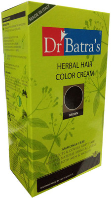 

Dr. Batra's Herbal Hair Color Cream (Brown) Hair Color(Brown)