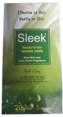 

Sleek Aloe Vera and Lotus Flower Fragrance (For Dry Skin) Strips(20 g)