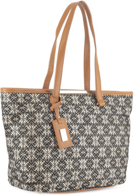 

Allen Solly Hand-held Bag(Black, Brown)