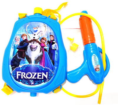 

Unique Arts Frozen Princess Storage Water Gun Backpack Holi Pichkari(Multicolor)
