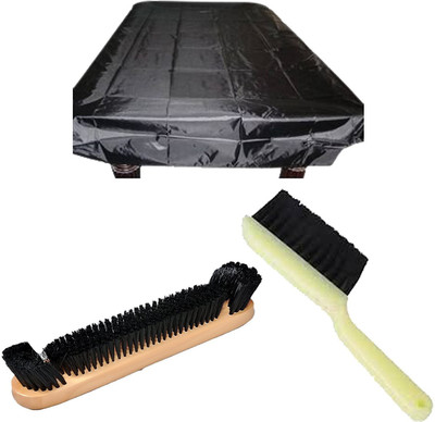 

KBA COMBO OF POOL TABLE COVER,CUSHION BRUSH N BRUSH 9'' Home Pool Table