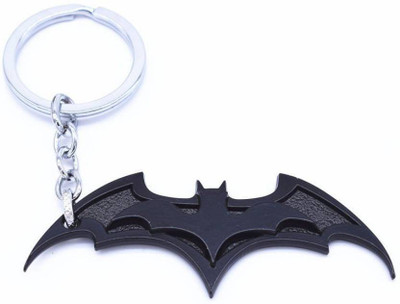 

Styledose Batman Dawn of Justice wings Logo 3d 8cm Metal Key Chain (black) Key Chain