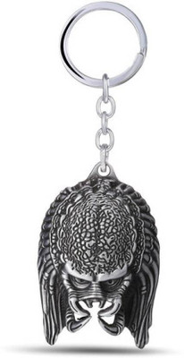 

Styledose AVP AlienHorror Film Face Vintage Style 3d metal Key Chain (Silver) Key Chain