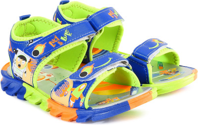 

Lucy & Luke by Liberty Boys & Girls Velcro Sports Sandals(Multicolor, R . blue