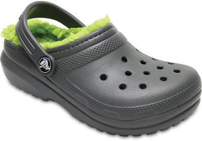 

Crocs Boys Slip-on Clogs(Grey, Black