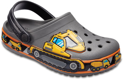 

Crocs Boys Slip-on Clogs(Grey, Black