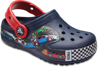 

Crocs Boys Slip-on Clogs(Dark Blue, Black