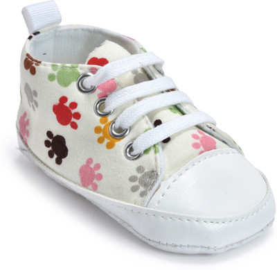 

Kiwi Boys & Girls Lace Casual Boots(White, Cream