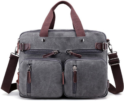 

PFERD 15 inch Expandable Laptop Messenger Bag(Grey)