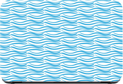 

Flipkart SmartBuy light blue wavy Premium LG Vinyl (matte) Laptop Decal 13.3