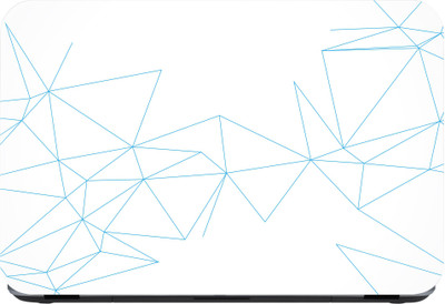 

Flipkart SmartBuy geometry blue Premium LG Vinyl (matte) Laptop Decal 13.3