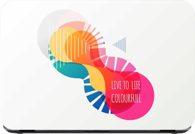 

Flipkart SmartBuy life is colourful 2 Premium LG Vinyl (matte) Laptop Decal 15.6