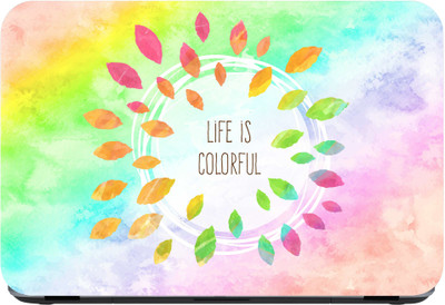 

Flipkart SmartBuy life is colourful Premium LG Vinyl (matte) Laptop Decal 15.6