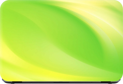 

Flipkart SmartBuy yellow green abstract Premium LG Vinyl (matte) Laptop Decal 15.6