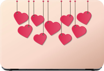 

Flipkart SmartBuy love hearts 8 Premium LG Vinyl (matte) Laptop Decal 13.3