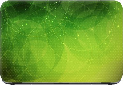 

Flipkart SmartBuy green circle pattern Premium LG Vinyl (matte) Laptop Decal 15.6