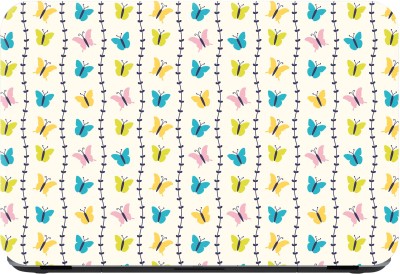 Flipkart SmartBuy colourful butterflies 01 Premium LG Vinyl (matte) Laptop Decal 15.6