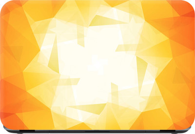 

Flipkart SmartBuy white yellow abstract Premium LG Vinyl (matte) Laptop Decal 13.3