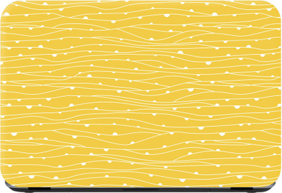 Flipkart SmartBuy wave lines Premium LG Vinyl (matte) Laptop Decal 15.6