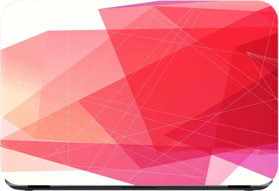 

Flipkart SmartBuy red geo lines Premium LG Vinyl (matte) Laptop Decal 15.6