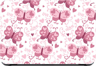 

Flipkart SmartBuy love butterfly Premium LG Vinyl (matte) Laptop Decal 15.6