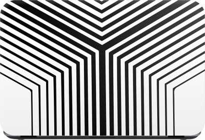 

Flipkart SmartBuy black line pattern 3 Premium LG Vinyl (matte) Laptop Decal 15.6