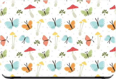 

Flipkart SmartBuy mushroom butterfly Premium LG Vinyl (matte) Laptop Decal 15.6