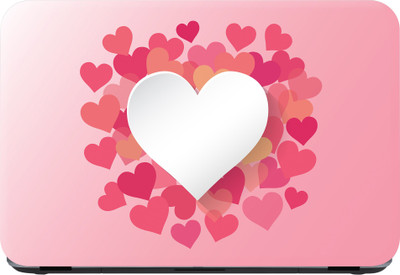 

Flipkart SmartBuy love hearts 7 Premium LG Vinyl (matte) Laptop Decal 15.6