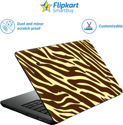

Flipkart SmartBuy browni tiger 02 Premium LG Vinyl (matte) Laptop Decal 15.6