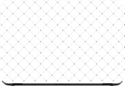 

Flipkart SmartBuy dotted lines square Premium LG Vinyl (matte) Laptop Decal 15.6