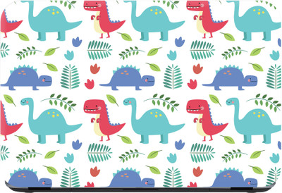 

Flipkart SmartBuy colourful dinosar Premium LG Vinyl (matte) Laptop Decal 15.6