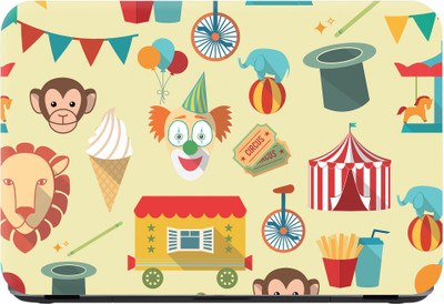 

Flipkart SmartBuy circus Premium LG Vinyl (matte) Laptop Decal 15.6