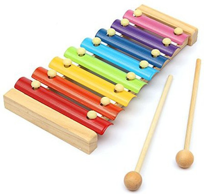 

Generic Cynken Kids Toys 8 Notes Musical Xylophone Piano Wooden Instrument For Children(Multicolor)