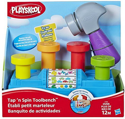 

Playskool Tap N Spin Tool Bench(Multicolor)