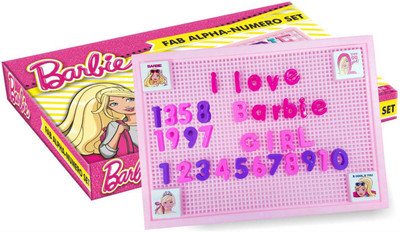 

Barbie Fab Alpha Numero Set(Pink)