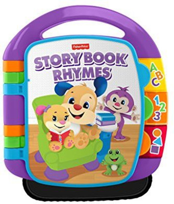 

Fisher-Price Fisher- Laugh And Learn Storybook Rhymes Book(Multicolor)
