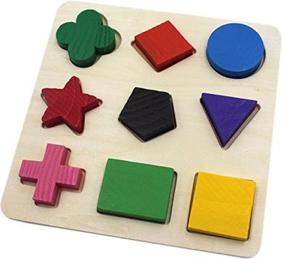 

Generic Naovio Kids Matching Blocks Toy Early Educational Geometric Board(Multicolor)