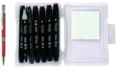 

Shinhan TMS-9-PURPLE(Set of 9, Purple)