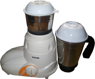 

new star AONE 550 W Mixer Grinder(White, 2 Jars)