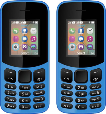 

I Kall K12 New Combo of Two Mobiles(Sky Blue)
