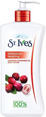 

St. Ives Intensive Healing Body Lotion, Cranberry And Grapeseed Oil(621.05 ml)