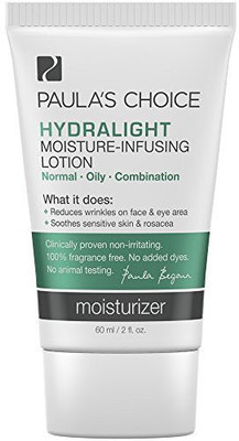 

Paula's Choice Hydralight Moisture-Infusing Lotion Moisturizer For Sensitive Rosacea Prone Oily Skin(59.15 ml)