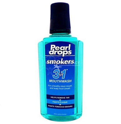 

Pearl Drops Smokers 3 in 1 Mouthwash (Made in UK) - Mint(400 ml)