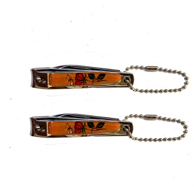 

Jamboree Stainless Steel Nail Clipper Bottle Opener, Knife : ( Pack of 2 Pcs. )