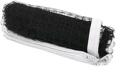 

Facto Power Volly Ball Net (SIZE : 33 x 3), Single Piece with Tatron Tape Volleyball Net(Black)