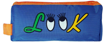 

Monte Polo Multipurpose Looking up Art Canvas Pencil Box(Set of 1, Multicolor)
