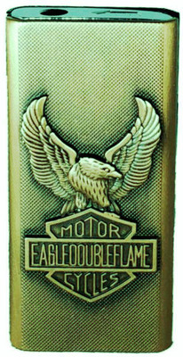 TARGET PLUS FIRST QUALITY EMBOSSED Pocket Lighter(EAGLE BRASS)