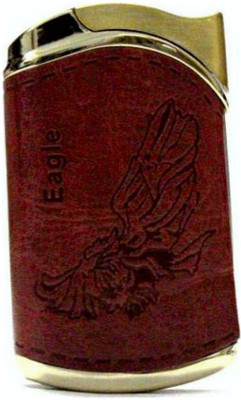 TARGET PLUS FIRST QUALITY LEATHER Pocket Lighter(EAGLE PRINTED)